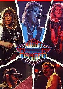 NIGHT RANGER 1985 7 WISHES TOUR PROGRAM CONCERT BOOK  