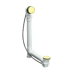   KOHLER Clearflo French Gold Cable Bath Drain 7213 AF
