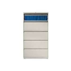 Lorell  Lateral File, 4 Drawer, 36x19 1/4x53 1/4, Gray    Sold as 