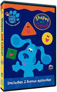   Blues Clues Shapes and Colors by Nickelodeon  DVD