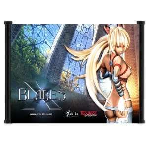  X Blades Game Fabric Wall Scroll Poster (42 x 32) Inches 
