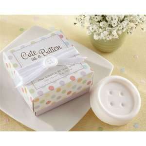 Cute As a Button Scented Baby Shower Soap Favor Health 