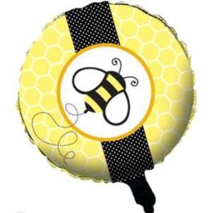  18 Honey Bee Foil Balloon Case Pack 6