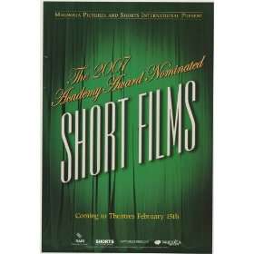  Academy Awards   79th   Short Films Movie Poster (27 x 40 
