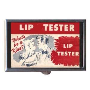  Lip Tester Kiss Retro Sexy Fun Coin, Mint or Pill Box 
