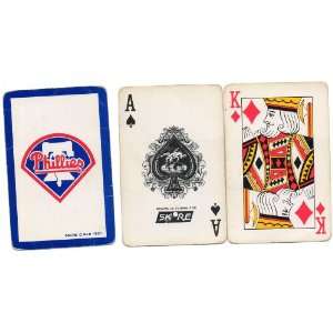  PHILLIES Playing Cards, Skore Copyright MLB 1991 