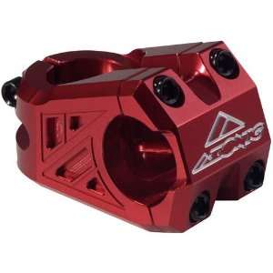  Azonic Barretta Stem 45m x 31.8 Bar, CNC 6061 T6, Red 