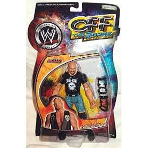  WWE RAW OFF The Ropes Stone Cold Steve Austion Figure 