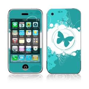 Apple iPhone 3G Decal Skin Sticker   Butterfly Effects