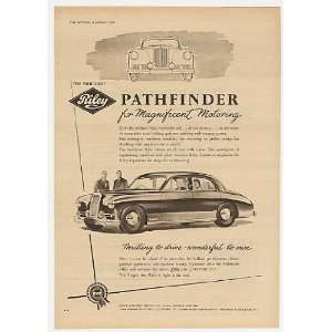   Riley Pathfinder Magnificent Motoring British Print Ad