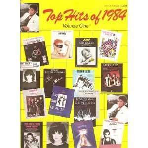  Sheet Music Top Hits Of 1984 Vol 1 B1 