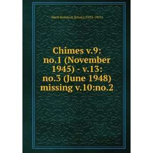   June 1948) missing v.10no.2 Ward Belmont School (1913 1951) Books