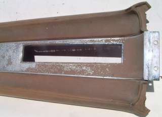 67 68? 1967 Mercury Cougar LOWER CONSOLE SECTION  