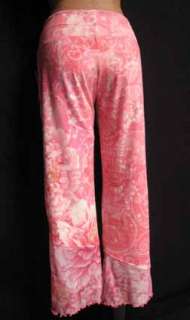 Claire Pettibone Bright Pink Zen Lotus Yoga Pant NWT XL  