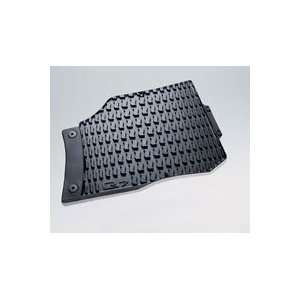  Audi Q7 All Weather Rubber Mats 2007+ Black Front (Set of 