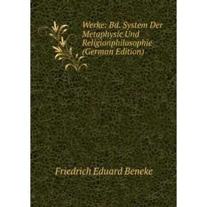   (German Edition) (9785874840372) Friedrich Eduard Beneke Books