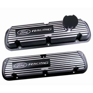 NEW FORD RACING BLACK SATIN VALVE COVERS 1986 1993 MUSTANG EFI #M 6000 