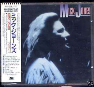 MICK JONES MICK JONES 1989 JAPAN CD w/obi aor  