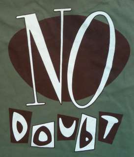 NWOT No Doubt Vintage 90s Logo Tragic Kingdom T Shirt Mens Medium M 