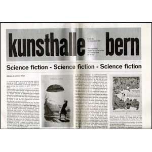  Kunsthalle Bern  Science Fiction Pierre Versins, Demetre 