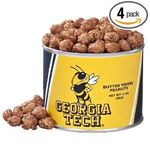 Virginia Diner Georgia Tech, Butter Toffee Peanuts, 10 Ounce (Pack of 