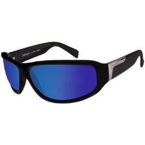  Wiley X Glasses   Scissor Sunglasses With Blue Mirror Lens 