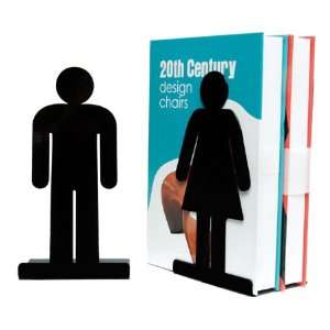  Man and Woman Bookends