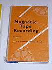Magnetic Tape Recording by H. G. M. Spratt