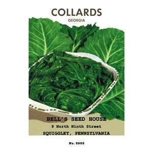   poster printed on 12 x 18 stock. Collards Georgia