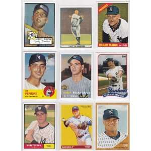  New York Yankees Hall of Famers and Heros (9) Card 