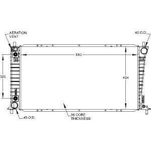  Visteon 9417 Radiator Automotive