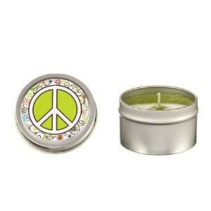  Time & Again Peace Candle   Scent Kiwi   3.5 oz