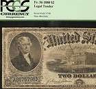 1880 $2 DOLLAR BLUE S/Ns BILL UNITED STATES LEGAL TENDER NOTE Fr 56 