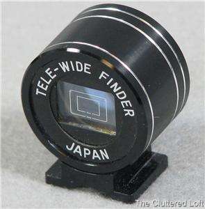 YASHICA Yashikor Wide angle Telephoto Finder Lens Kit  
