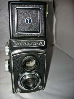 Antique Yashica A Model TLR Film Type Camera  
