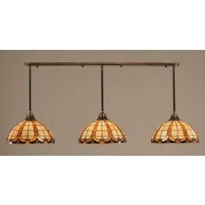  Toltec Lighting 33 989 Any Pendant with 14.5 Butterscotch 