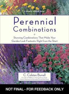 perennial combinations c colston burrell paperback $ 16 87 buy