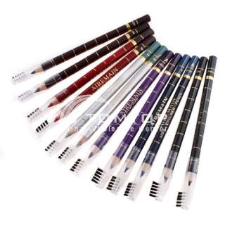 EyeLiner Pencils with Brush Lot of 12 One side H1112  