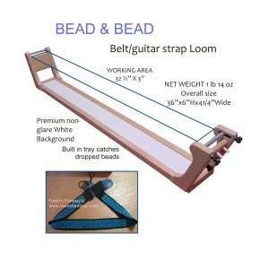  Bead and Bead Loom   Guitar Strap/Belt