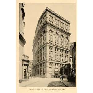  1897 Farmers Loan Trust Company New York City Print 