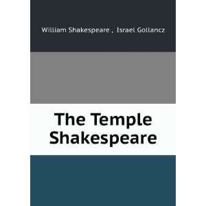   The Temple Shakespeare Israel Gollancz William Shakespeare  Books