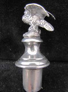 ANTIQUE SILVER BIRD STOPPER 19th c. 76gr.HAND CRAFTED  
