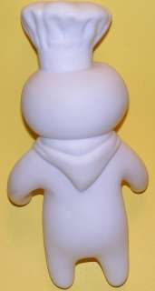 Vintage 1971 Pillsbury Doughboy Poppin Fresh Soft Plastic Doll Figure 