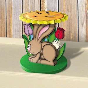  Pattern for Sunny Bunny Plant Stand Patio, Lawn & Garden