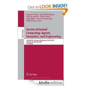 Service Oriented Computing Agents, Semantics, and Engineering AAMAS 