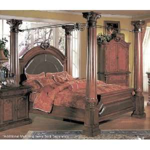  YT Furniture Sophie Poster Bed (Cherry)