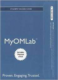 NEW MyOMLab with Pearson eText    Access Card    for Principles of 