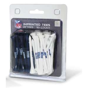  Team Golf 31255 Indianapolis Colts 50 Imprinted Tee Pack 
