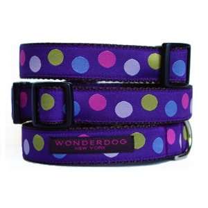  Polka Collar   Purple   Medium   15 20 X 1 Pet 