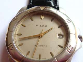 Bulova Swiss watch with glas bodum automatic all original Serialnr 